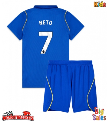 Chelsea Pedro Neto #7 Replica Home Stadium Kit for Kids 2026-27 Short Sleeve (+ pants)